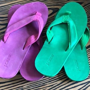 Jcrew Flip Flops